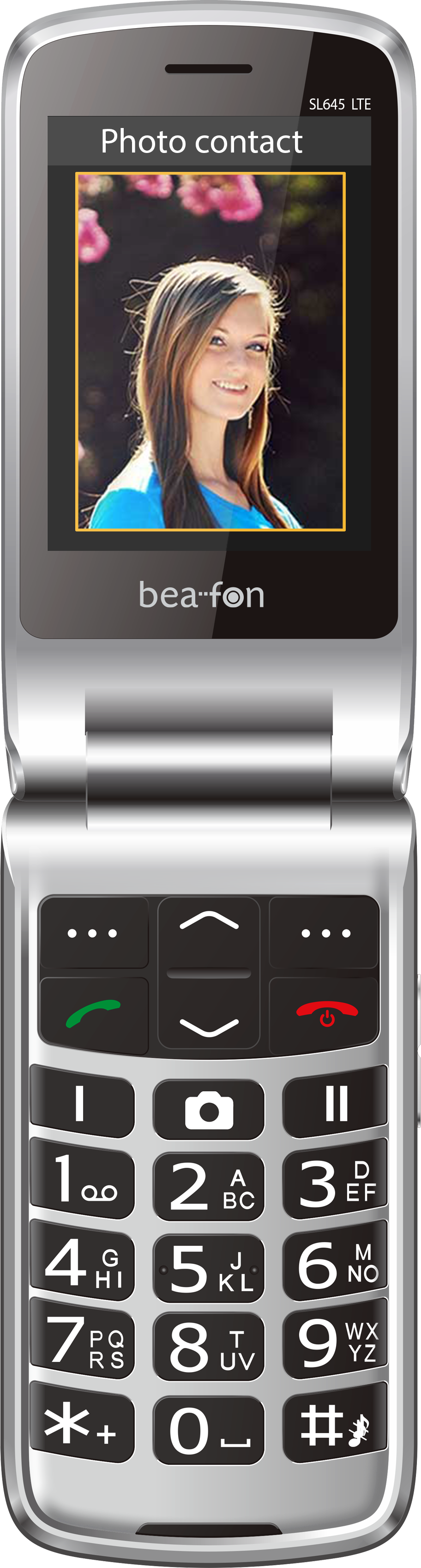 SL645 LTE, Schwarz-Silber Handy