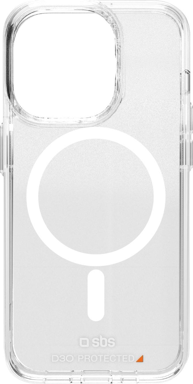 Extrem widerstandsfähiges Cover für iPhone 15 Pro mit D3O-Technologie, Transparent