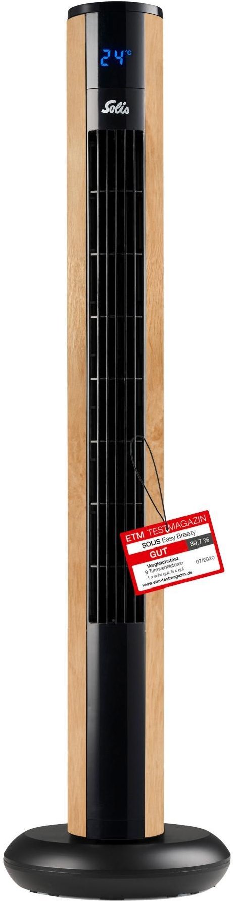 Easy Breezy (Typ 757) Holz-Effekt Turmventilator