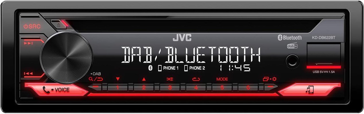 KDDB622BT Autoradio