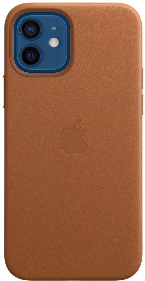 iPhone 12 | 12 Pro Leder Case mit MagSafe - Sattelbraun Handyhülle