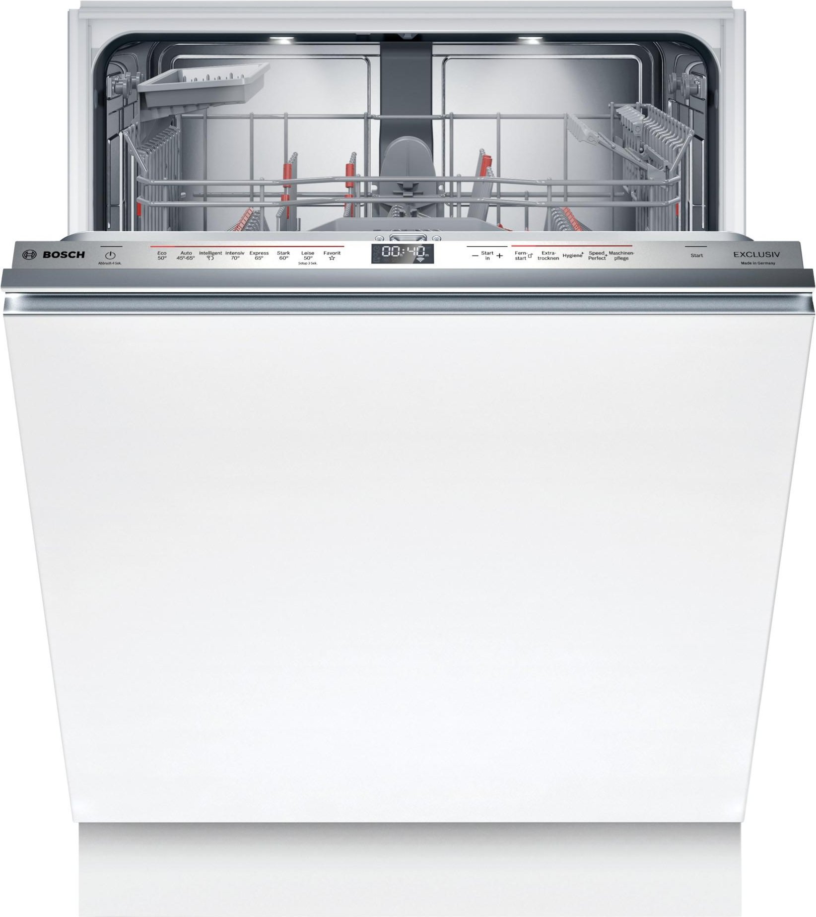 SMV6ZBX04D Seriw 6 Einbau-Geschirrspüler vollintegriert 60 cm