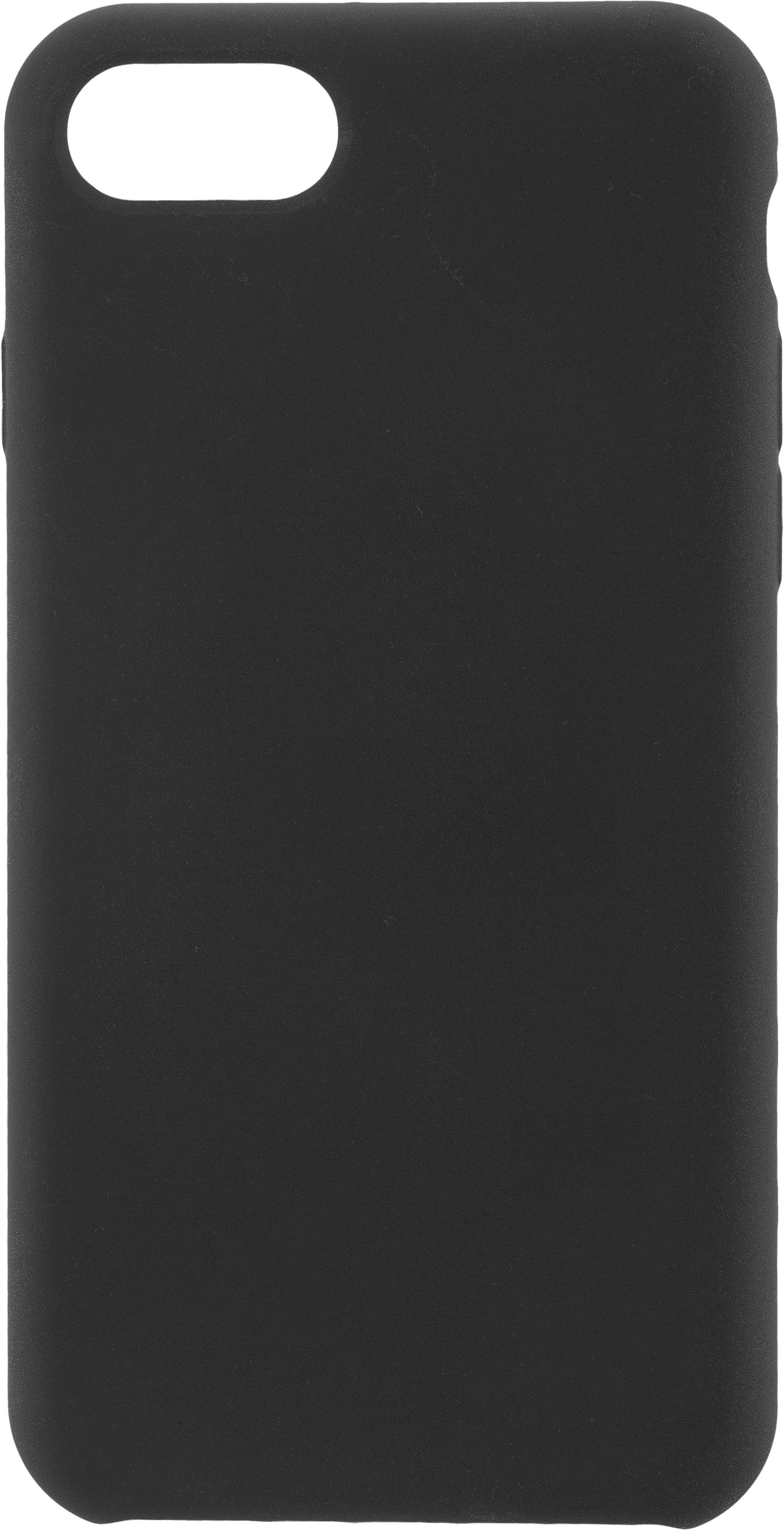 Back Cover Soft Touch für Apple iPhone 7 / 8 / SE (2020) Black Handyhülle