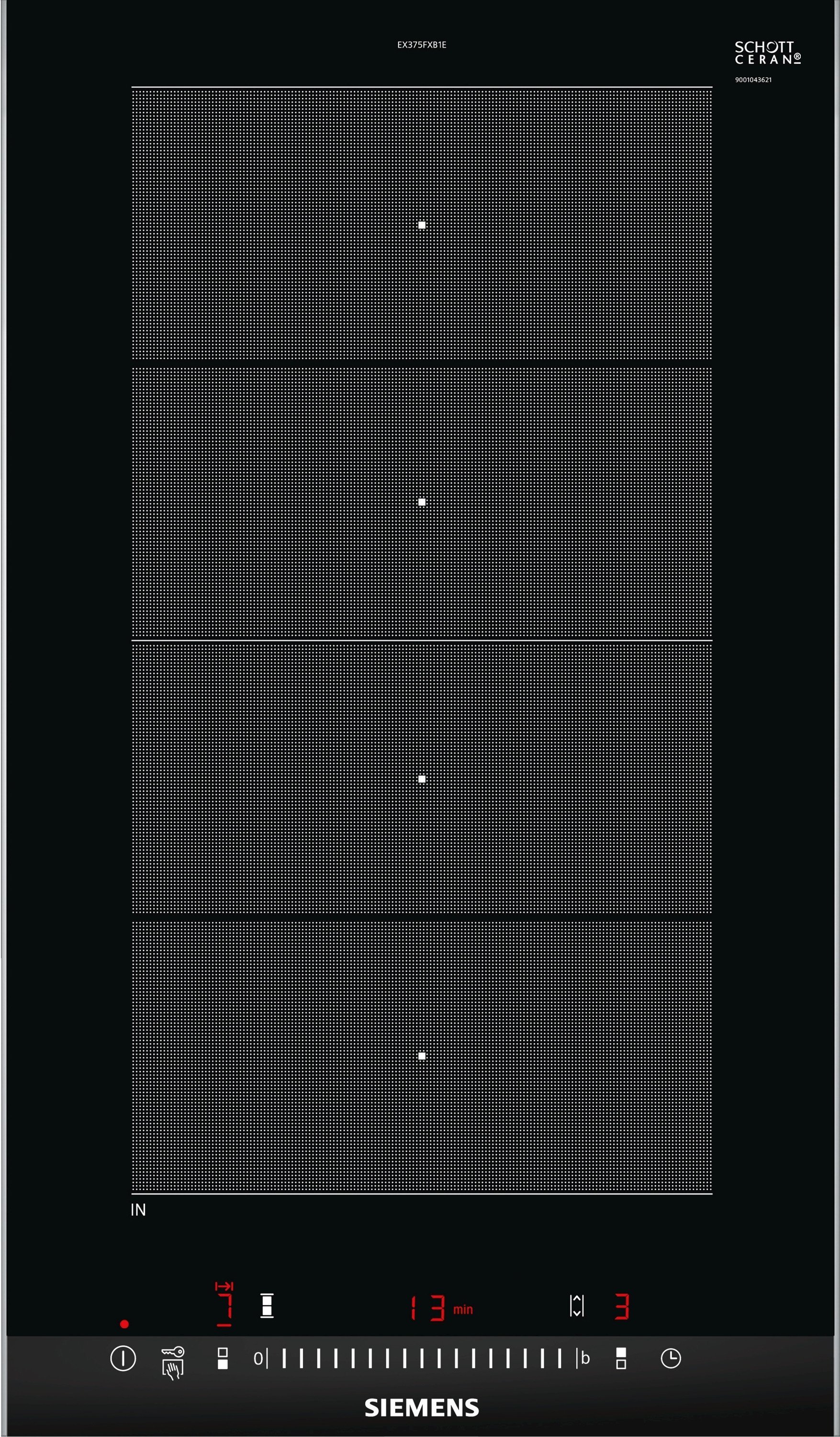 Thumbnail - iQ700 EX375FXB1E Induktionskochfeld (autark)