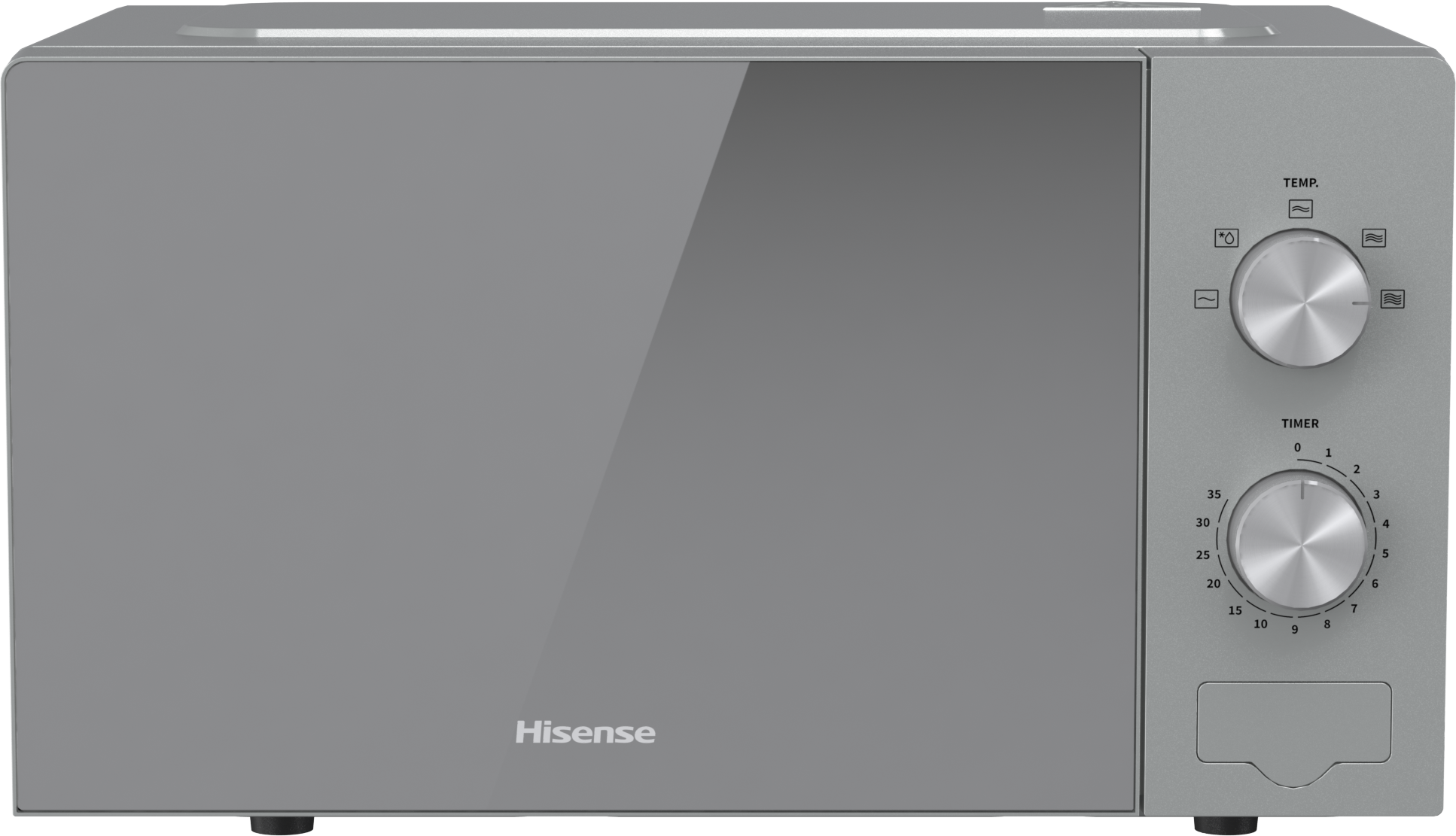 H20MOMP1 Silber Mikrowelle