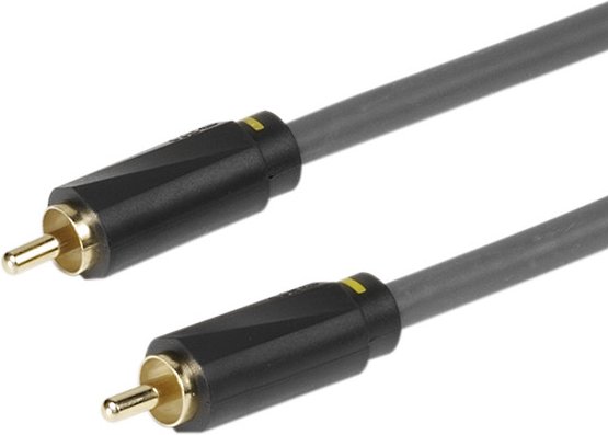 AV-Kabel SI RR 075 0,75m schwarz (31964)