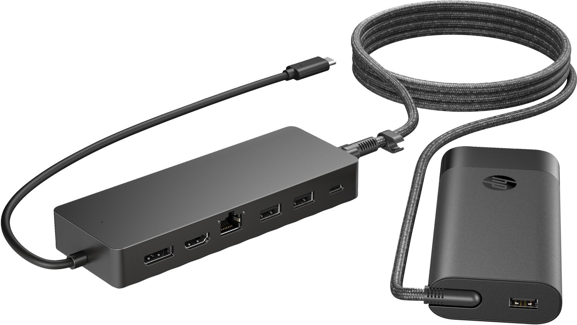 HP Universelles USB-C-Hub- und Laptop-Ladegerät, Kombo