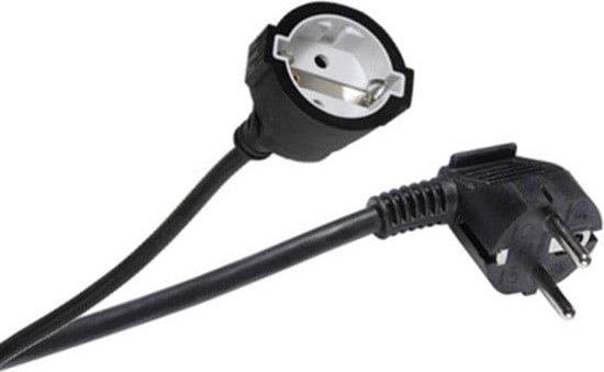 Schuko Verlängerung, 5m (37325)