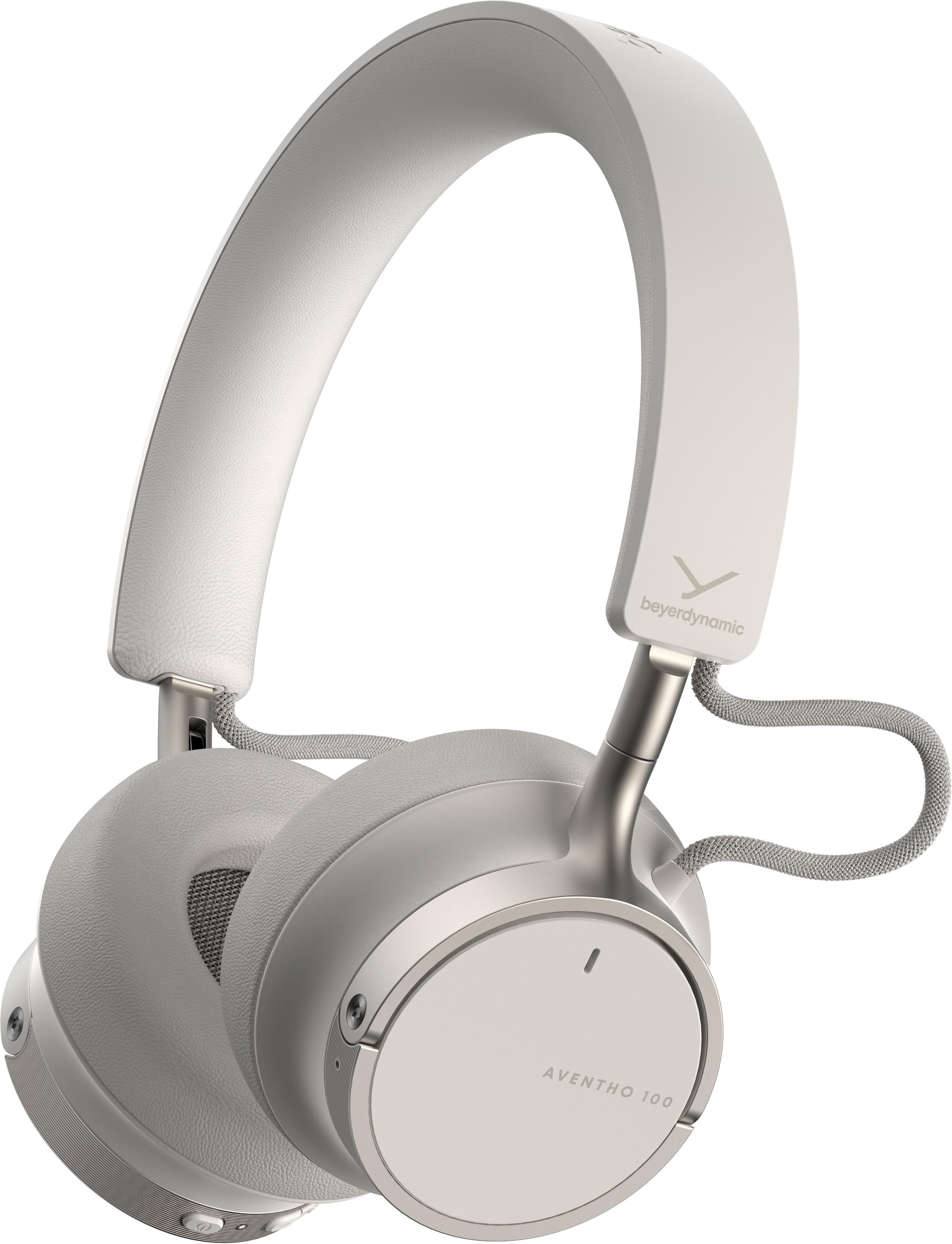 Aventho 100, Creme, Bluetooth On-Ear-Kopfhörer (00231981) On-Ear Kopfhörer