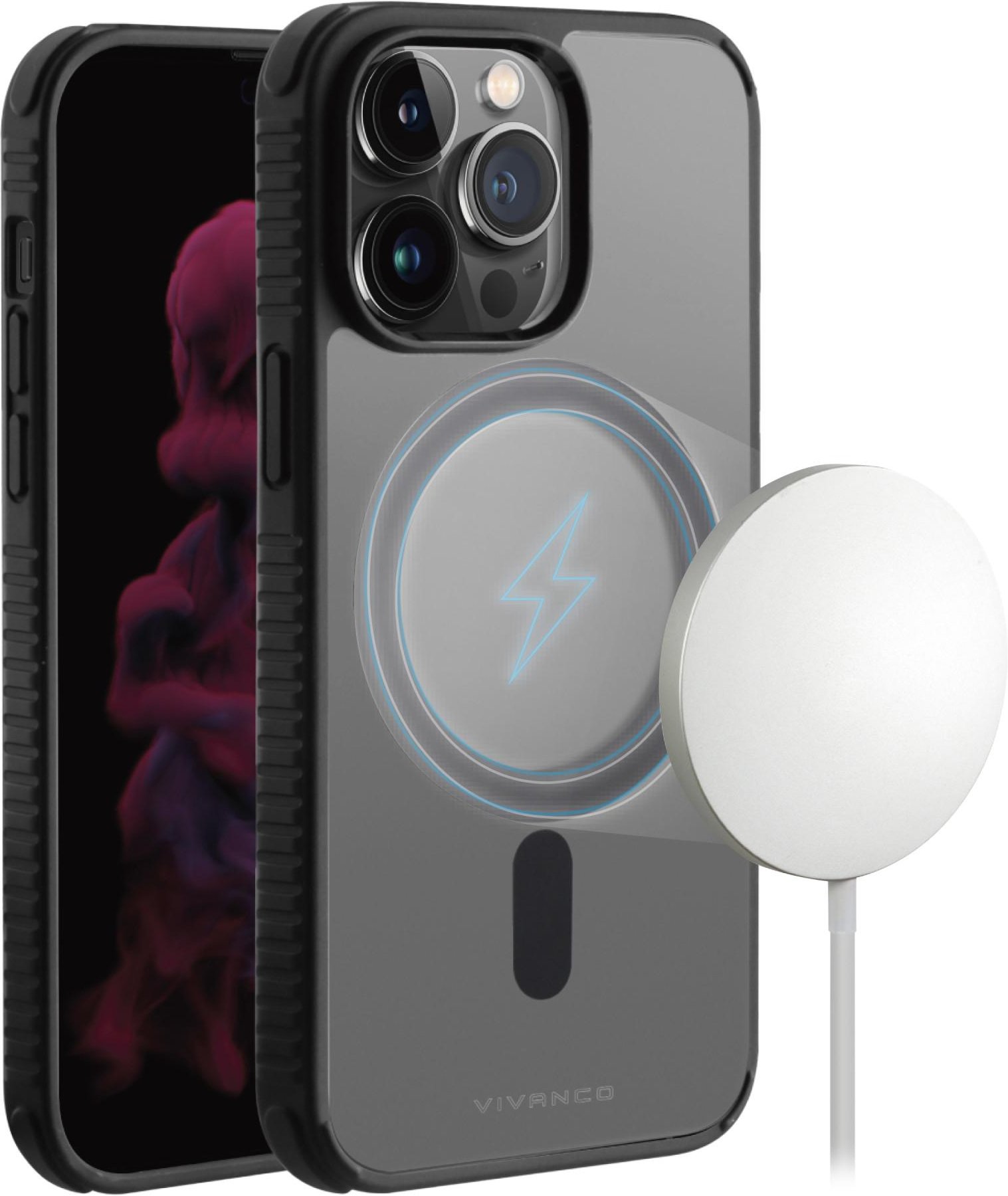 Mag Solid Elite, 360° Anti Shock Cover für iPhone 14 Pro (63508) Handyhülle