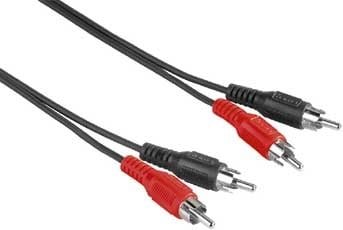 Audio-Kabel 2 Cinch-Stecker - 2 Cinch-Stecker, 10 m (00030469)