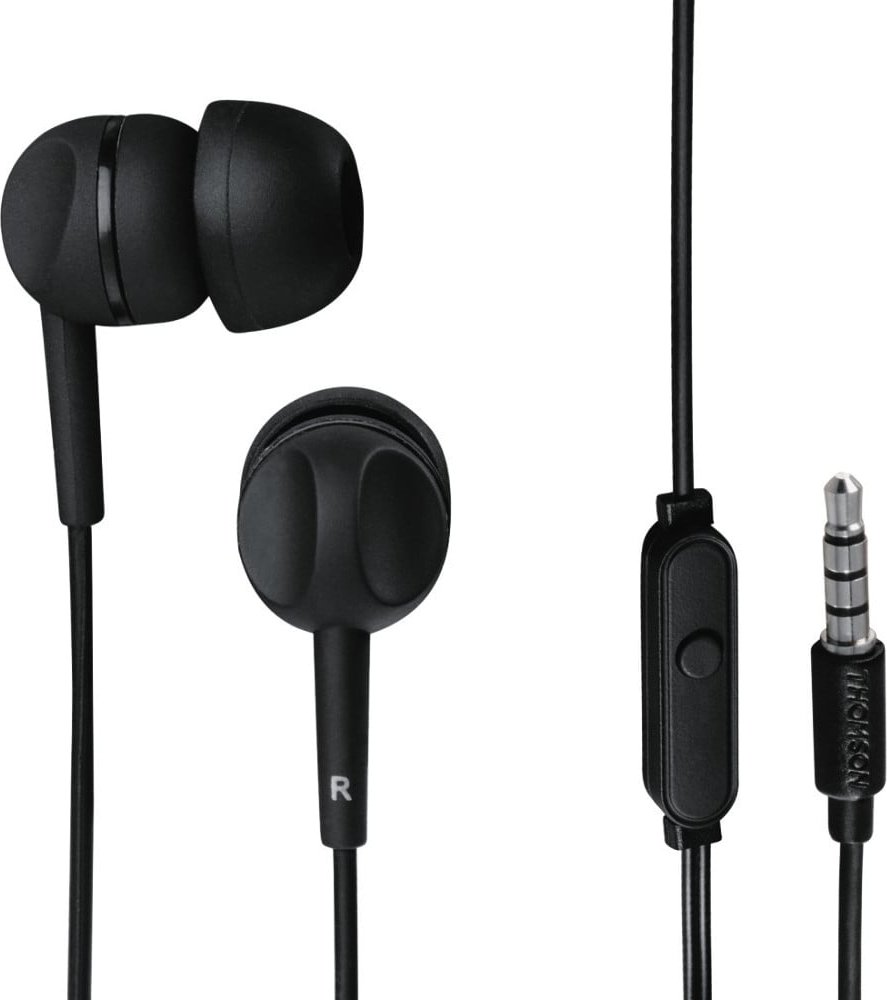 EAR3005BK Kopfhörer, In-Ear, Mikrofon, Schwarz (00132479)