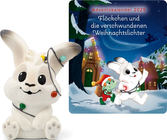 Adventskalender 2025 - Flöckchen und die verschwundenen Weihnachtslichter Hörfigur