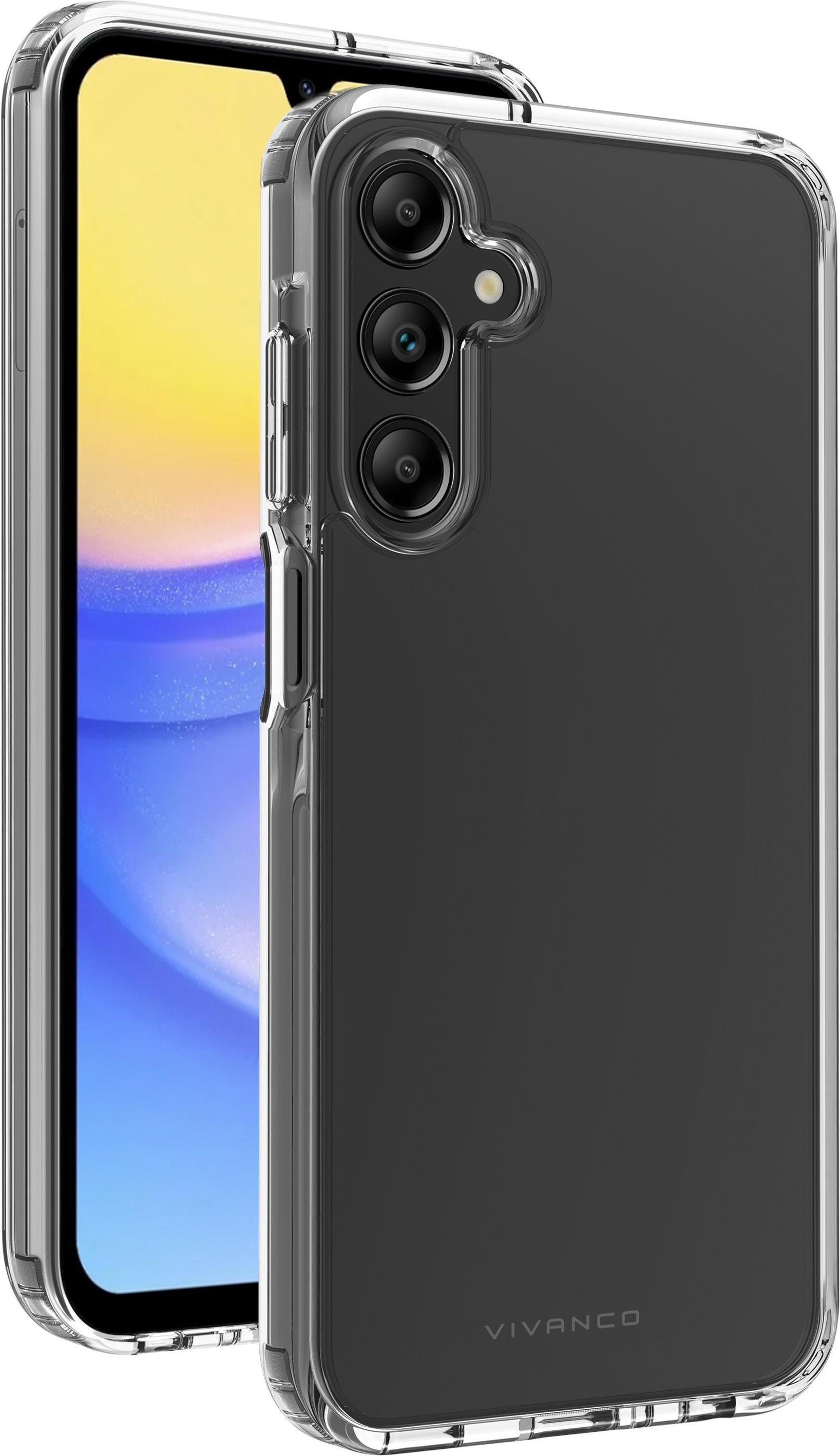 Safe and Steady, Anti Shock Cover für Galaxy A15 5G, 1.5m Drop-Protection (64063)