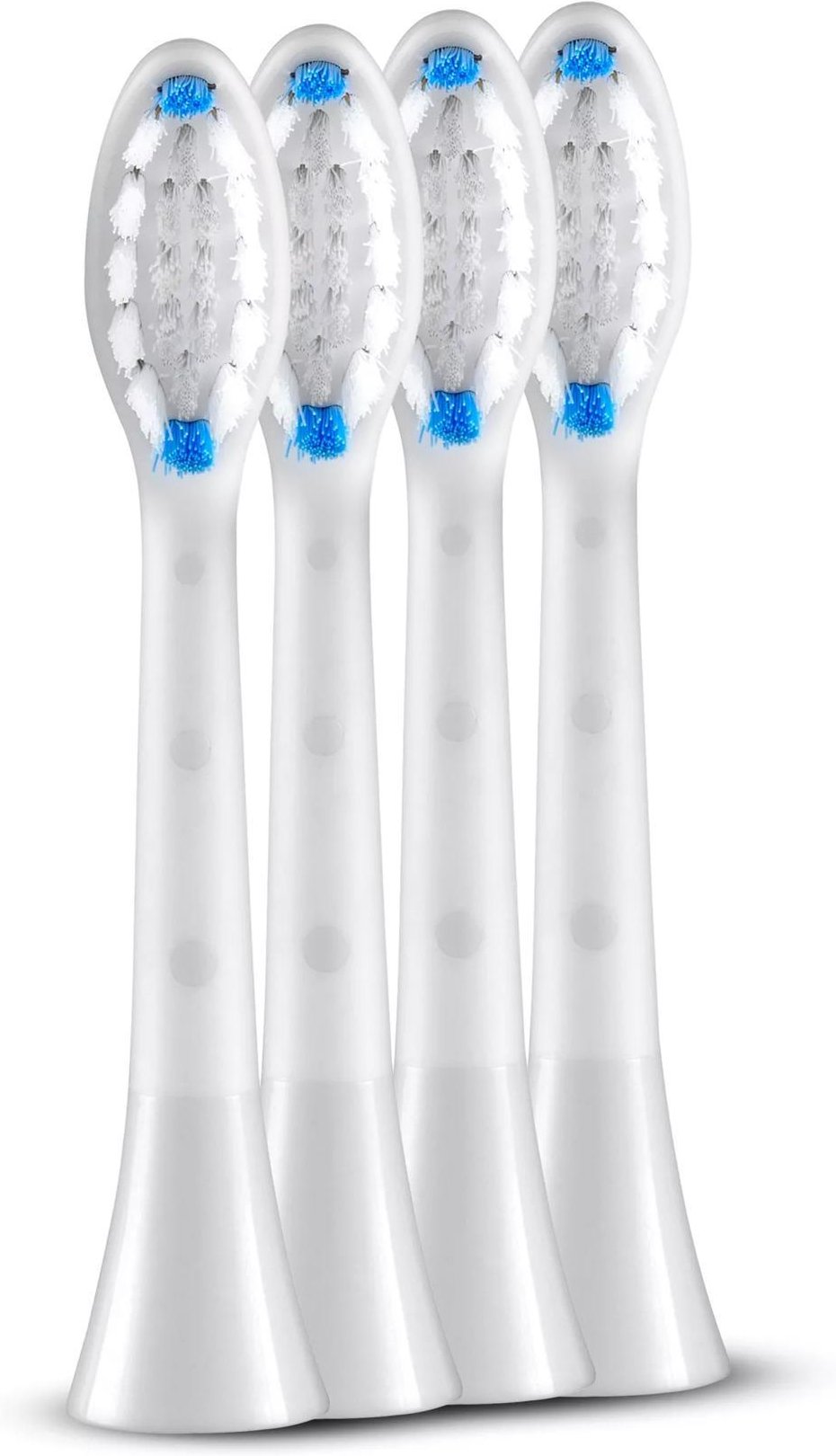 Aufsteckbürsten Medium, Weiß, 4 Stück