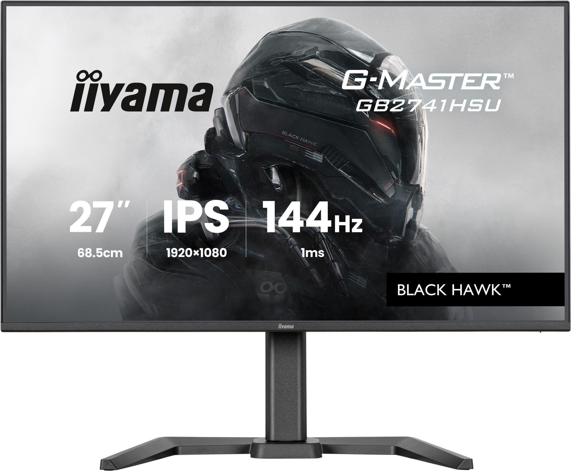 G-MASTER GB2741HSU-B1, Schwarz, 27 Zoll, Full HD, IPS, 144 Hz, 1 ms Gaming-Monitor