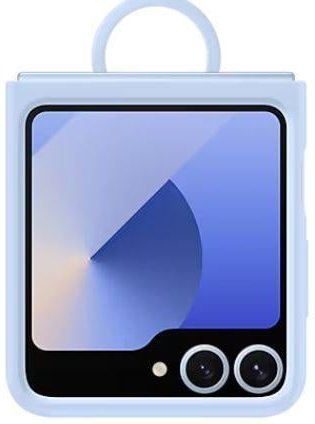 Silicone Case EF-PF741 für das Galaxy Z Flip6, Blau Handyhülle