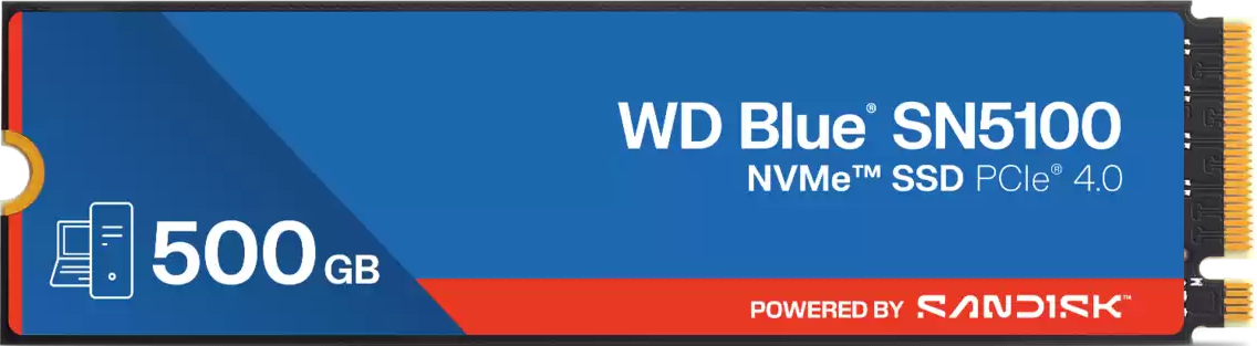 WD Blue SSD "SN5100 NVMe", 500GB