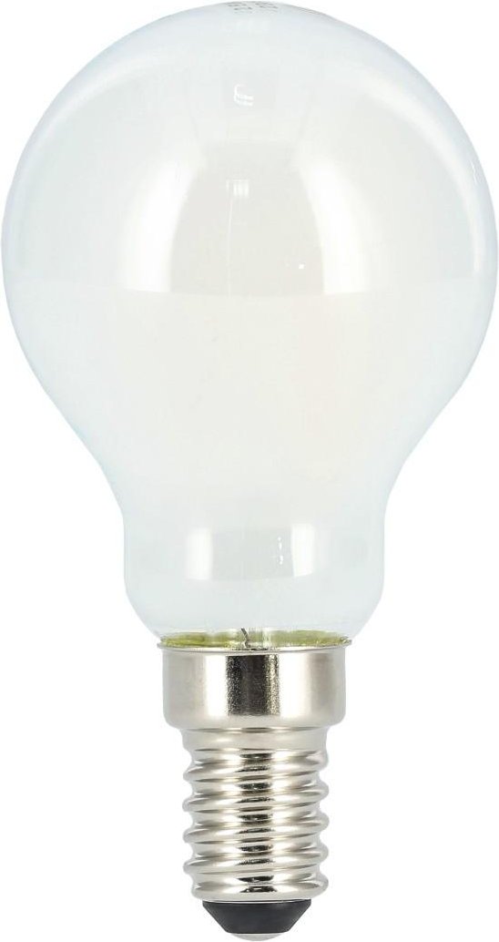 Thumbnail - LED-Filament, E14, 470lm ersetzt 40W, Tropfenlampe, Matt, Tageslicht (00112851)