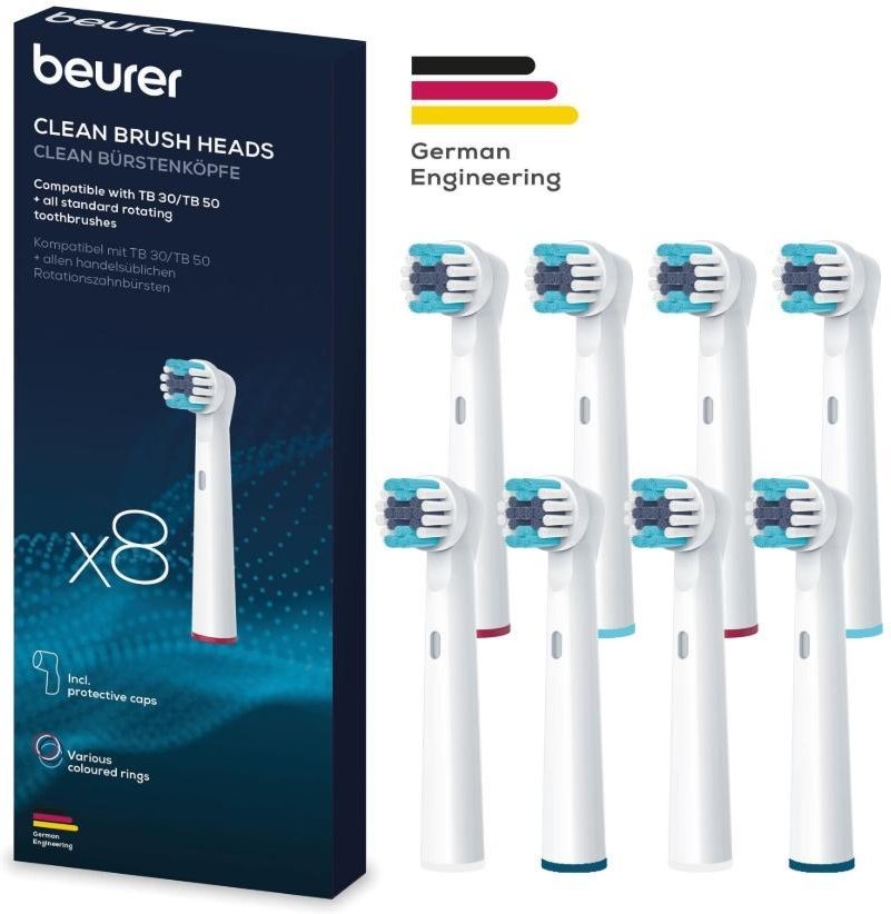 TB Clean 8x Aufsteckbürsten