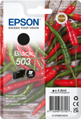 Thumbnail - 503 Chillies schwarz Druckerpatrone