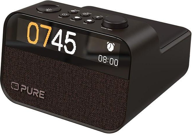 Moment Charge Kaffeeschwarz Radiowecker