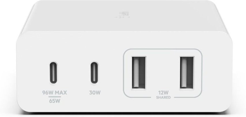 BoostCharge Pro 4-Port-GaN-Ladegerät (108 Watt) (Weiß)