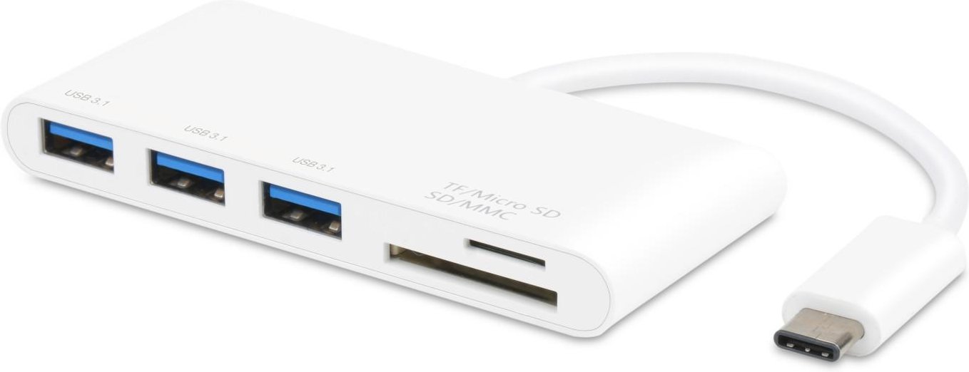 USB Type-C™ - Cardreader + HUB (45387)
