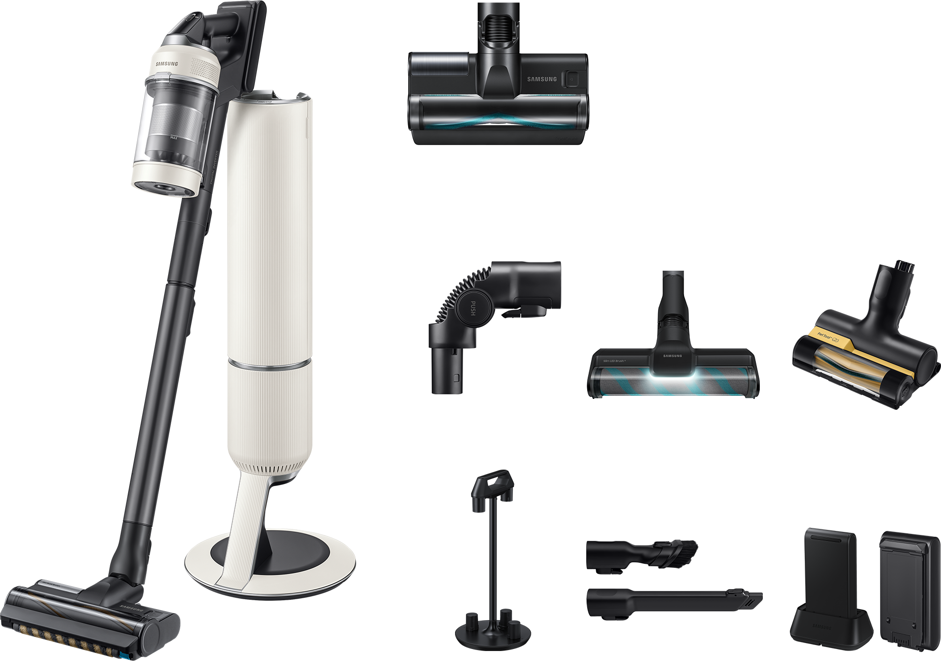 Bespoke AI Jet 100 Santorini Beige Akku Staubsauger