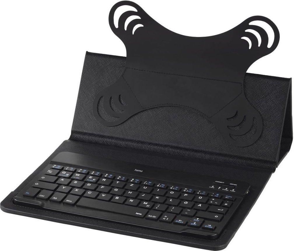 Bluetooth®-Tastatur mit Tablet-Tasche "KEY4ALL X3100", Schwarz, QWERTZ (00125131)