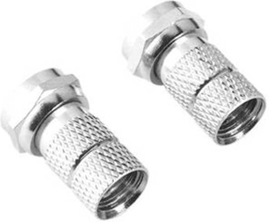 F-Stecker, 6,8 mm, 4 Stück (00179405)