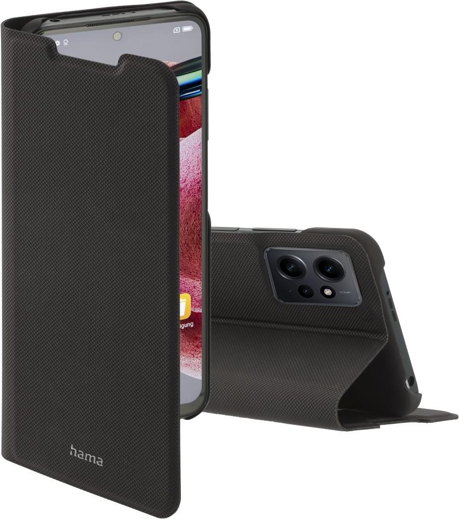 Booklet "Slim Pro" für Xiaomi Redmi Note 12 4G, Schwarz (00215617)