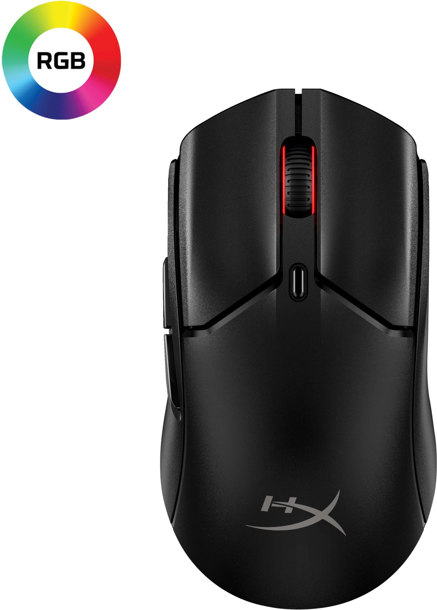 Pulsefire Haste 2 Wireless-Gaming-Maus, Schwarz