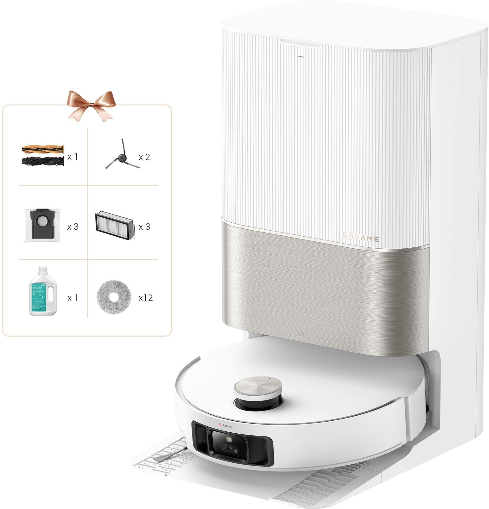 X50 Ultra Complete White Saugroboter mit Wischfunktion