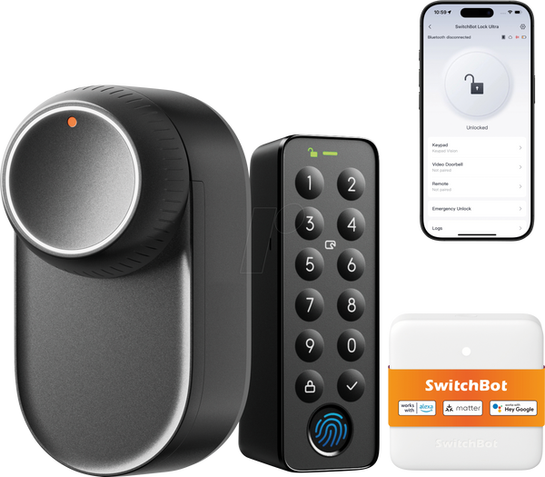 Smart Lock Ultra Bundle, schwarz