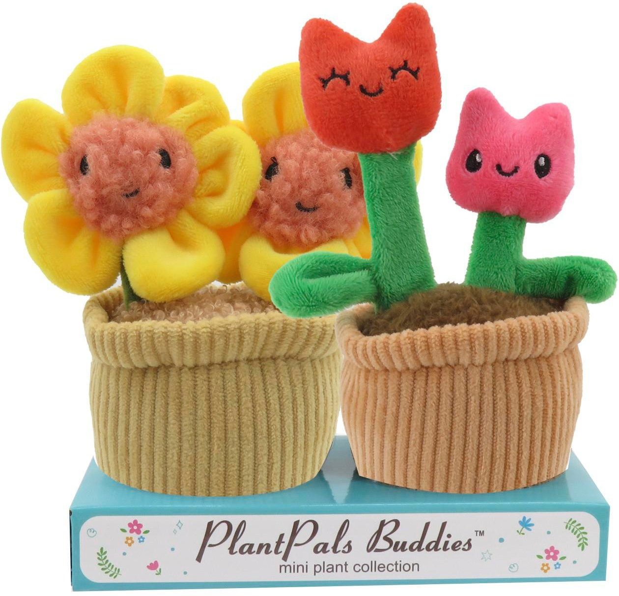 Plantset - Tulpe + Goldtaler 15 cm Plüsch Kuscheltier