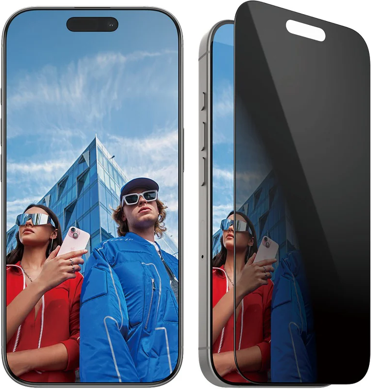 Privacy Displayschutz iPhone 16 Pro | Ultra-Wide Fit