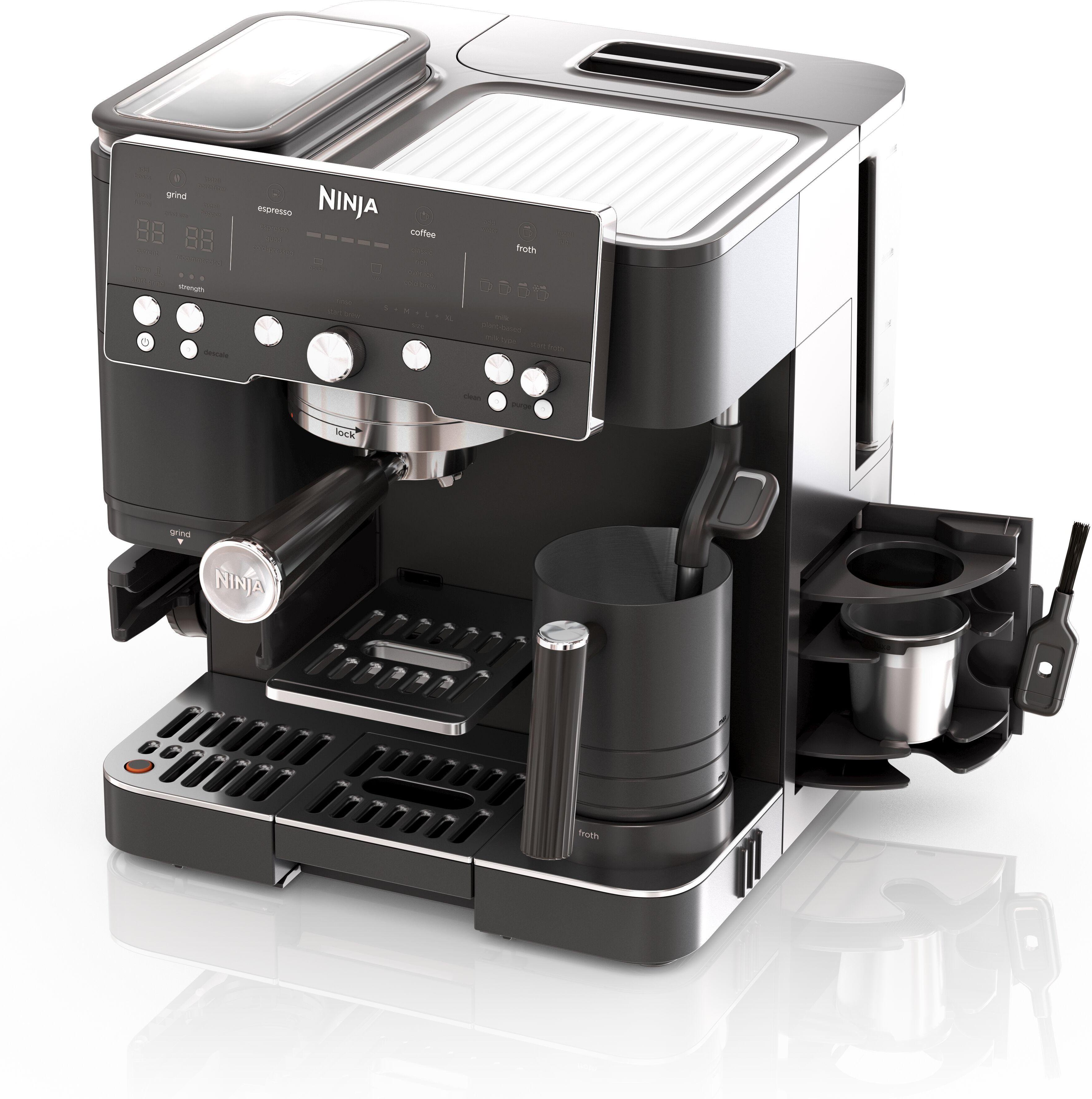 ES601EUBK Luxe Café Premier Siebträger-Espressomaschine