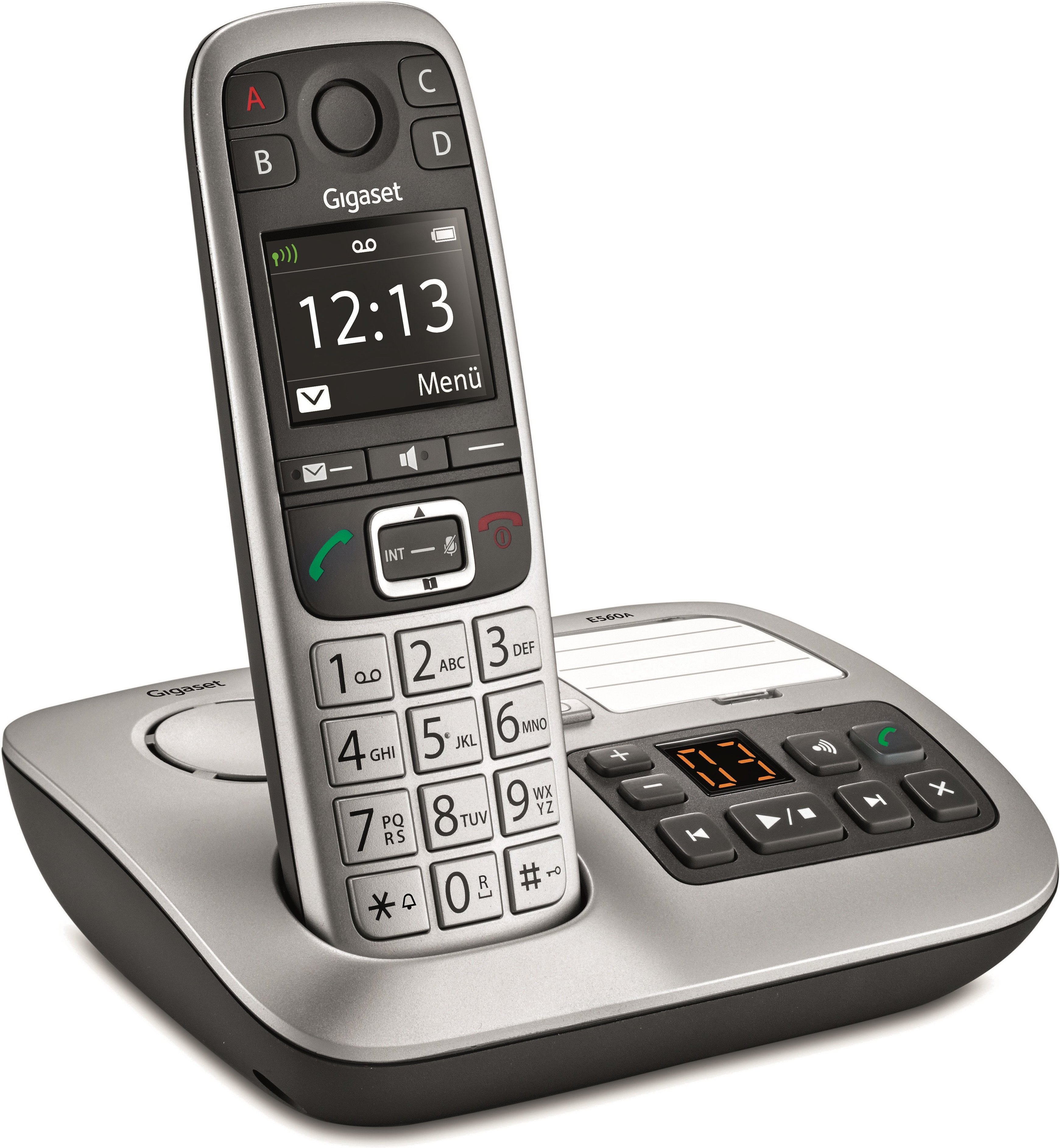 E560A Platin Schnurloses Telefon