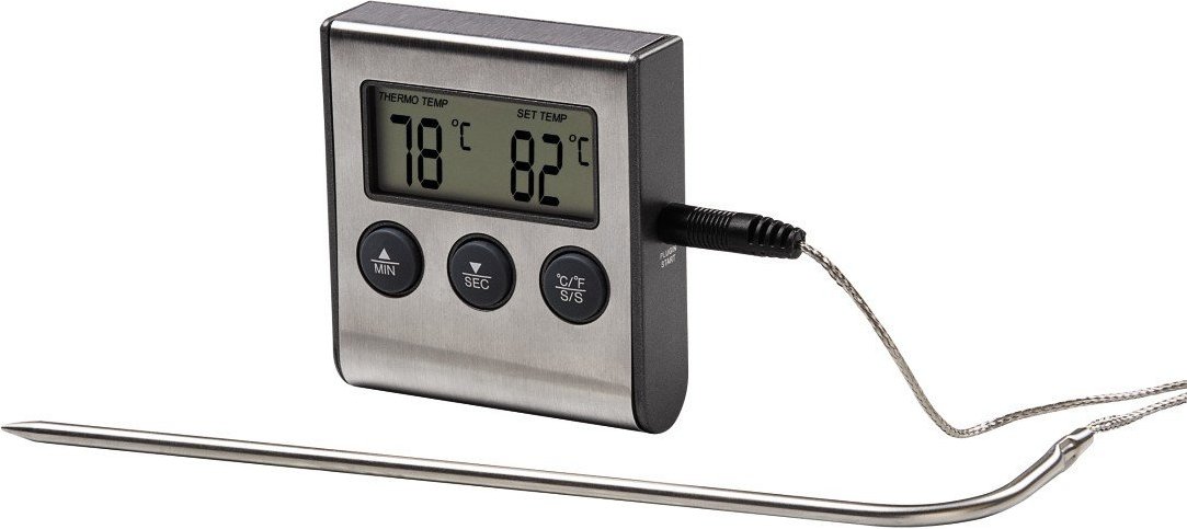 Digitales Bratenthermometer mit Timer, Kabelsensor (00111381)