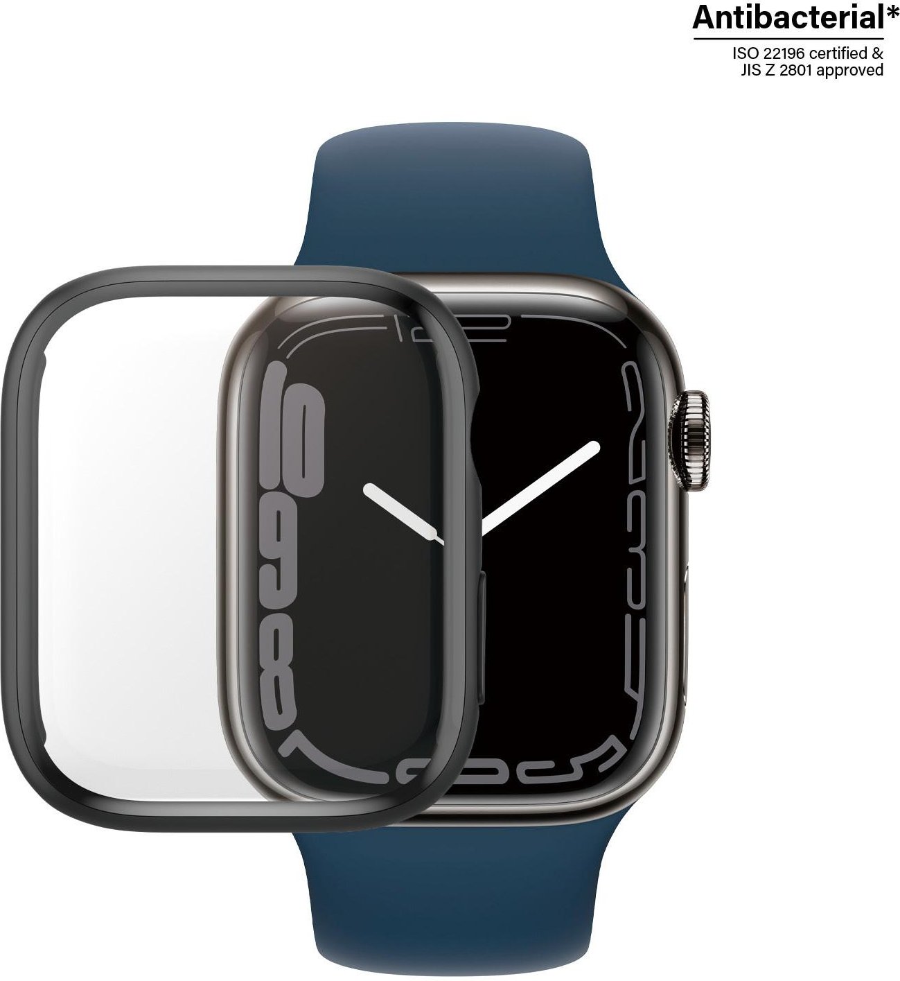 Thumbnail - Displayschutz Full Body Apple Watch Series 8 | 7 | 45mm | Schwarz (3664)