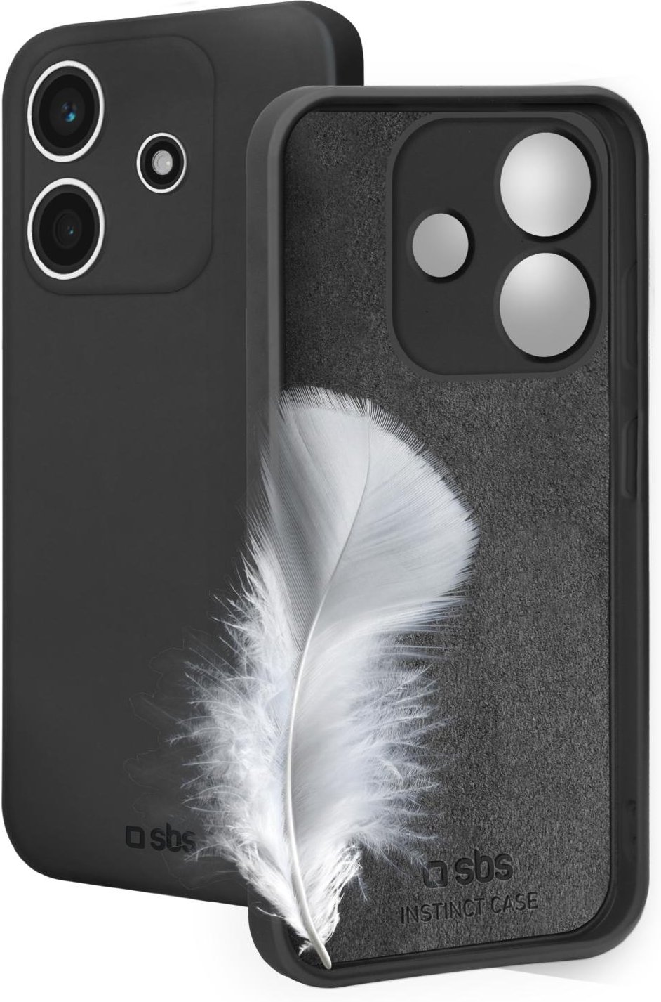 Instinct Hülle für Xiaomi Redmi Note 14 4G (164,8 mm), Schwarz