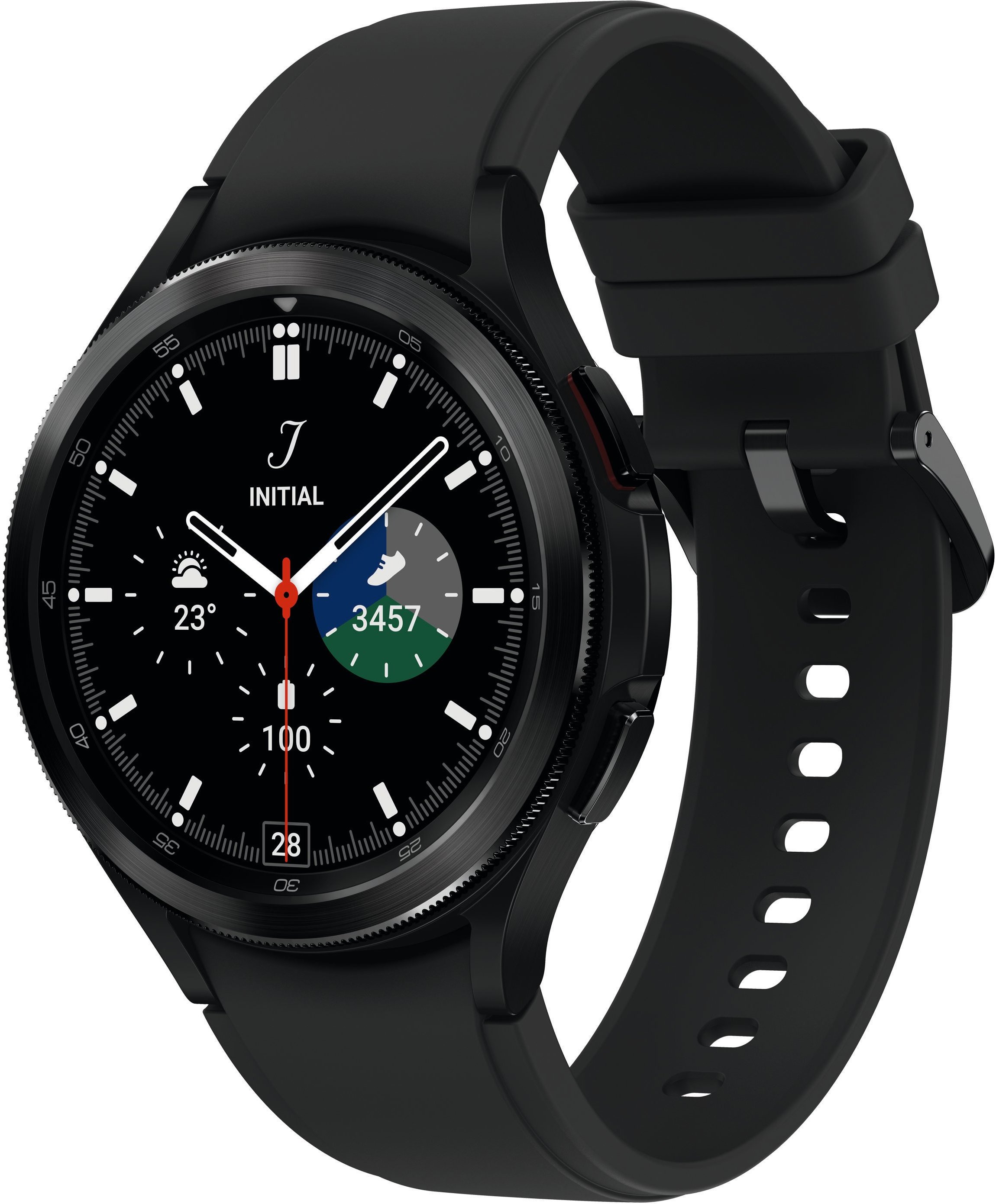 Galaxy Watch4 Classic Edelstahlgehäuse LTE 46mm Black Smartwatch