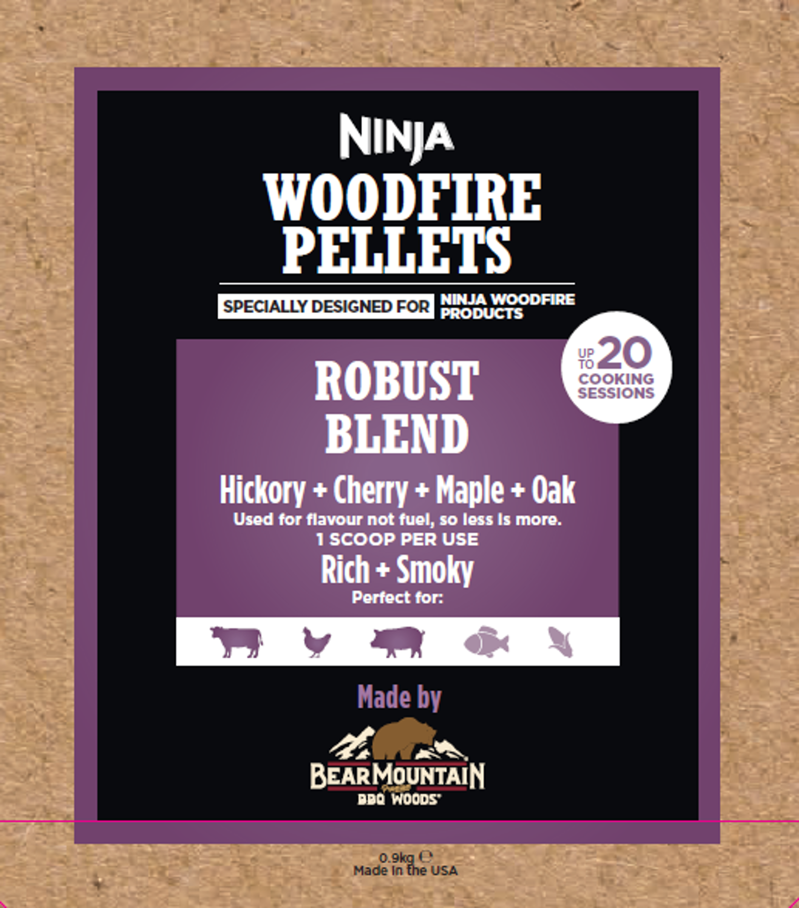 Thumbnail - Woodfire Kräftige Mischung Pellets