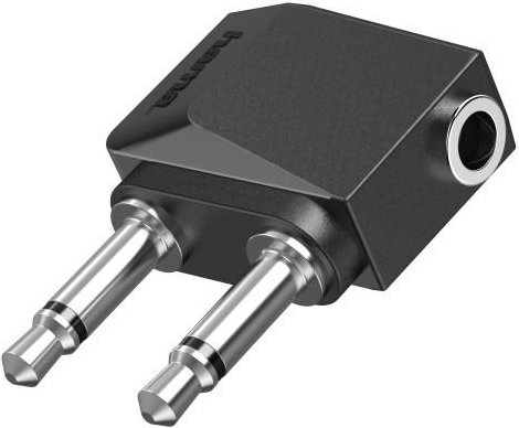 Audio-Adapter, 2x 3,5-mm-Klinken-St. Mono - 3,5-mm-Klinken-Kuppl. Stereo (00205192)
