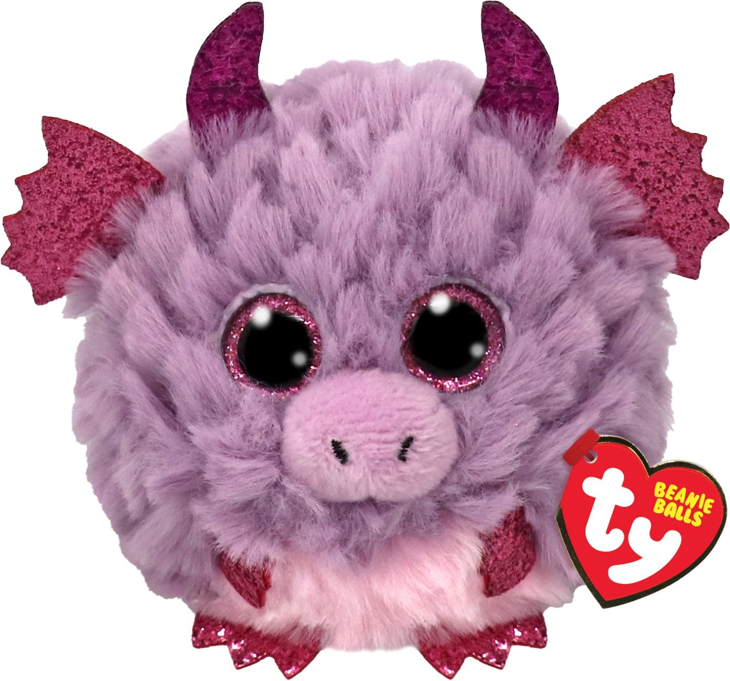 Lila Drache - Puffies Kuscheltier