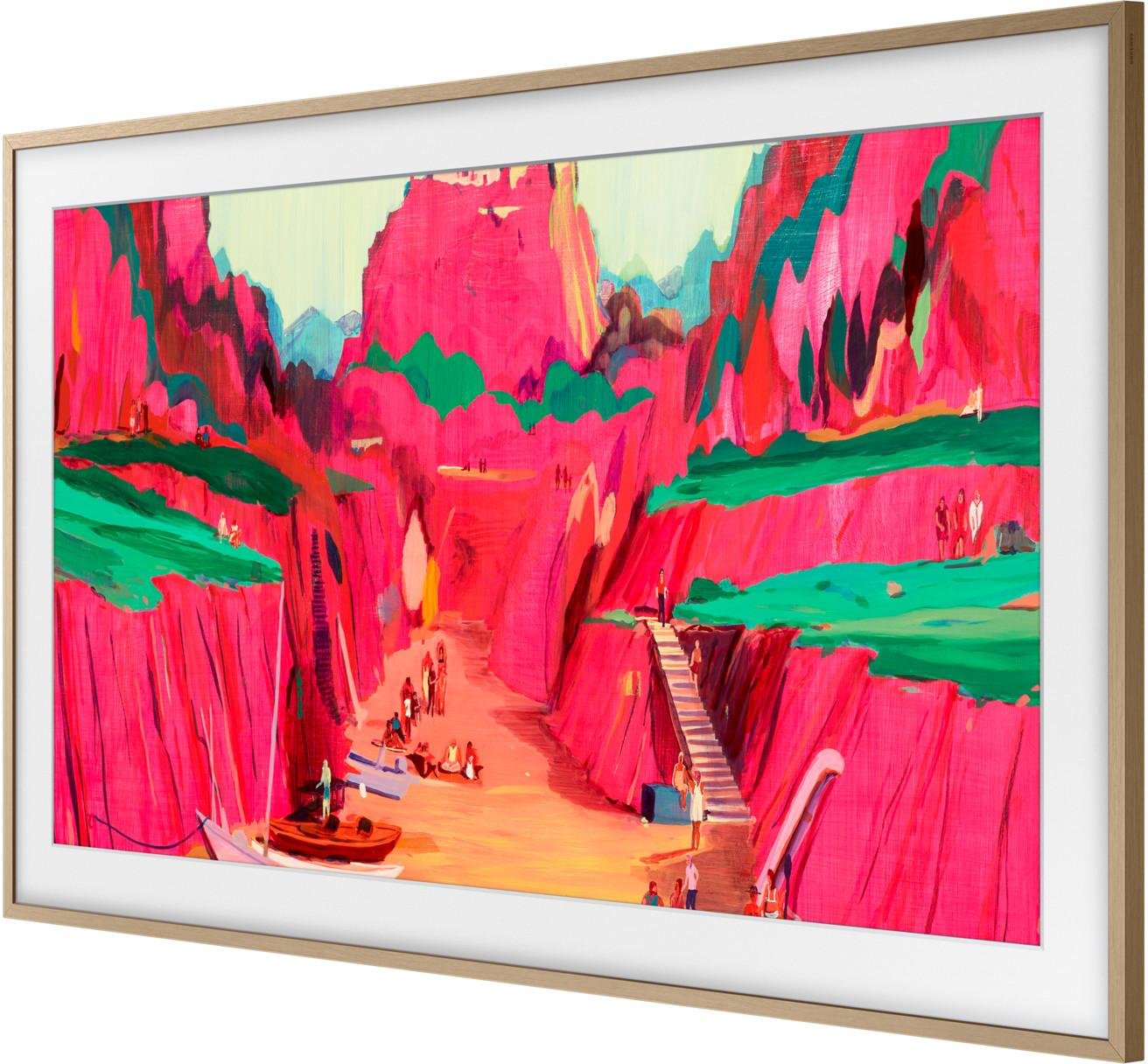 Teak Rahmen 65 Zoll für The Frame (2025)