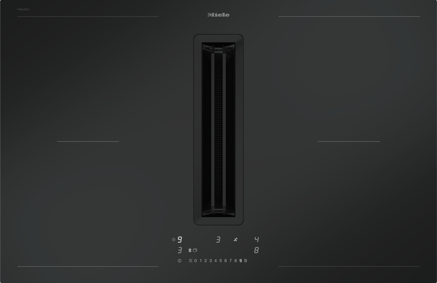 Thumbnail - KMDA 7876-1 FL Induktionskochfeld mit Dunstabzug