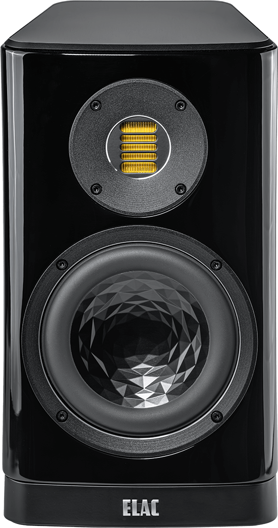 VELA BS 403.2 schwarz hochglanz Regal-Lautsprecher