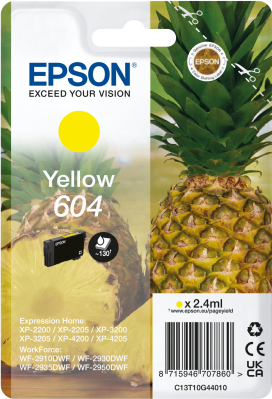 604 Ananas gelb Druckerpatrone